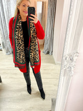 Load image into Gallery viewer, Radiant in Red Coatigan