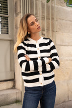 Load image into Gallery viewer, Classic Chic Striped Cardi
