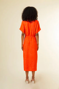 Alienor Orange Dress by FRNCH