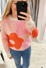 Load image into Gallery viewer, Khenary Orange Burst Sweater by FRNCH
