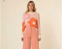 Load image into Gallery viewer, Khenary Orange Burst Sweater by FRNCH
