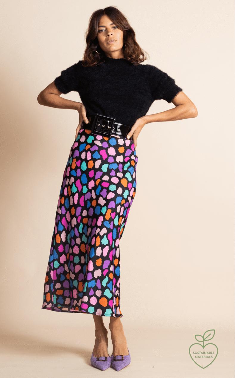 Dancing leopard hotsell maxi skirt